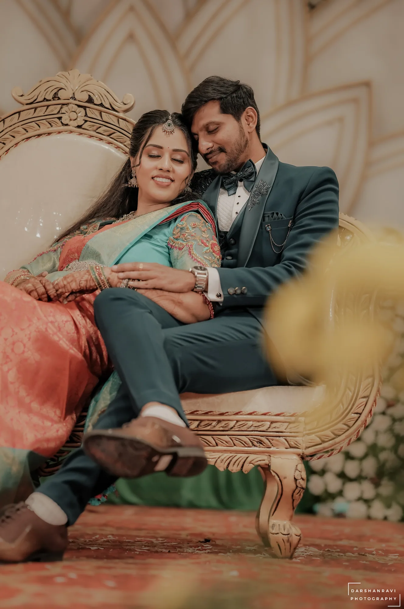 Sangeetha & Uday — photographed by Darshan Ravi Photography