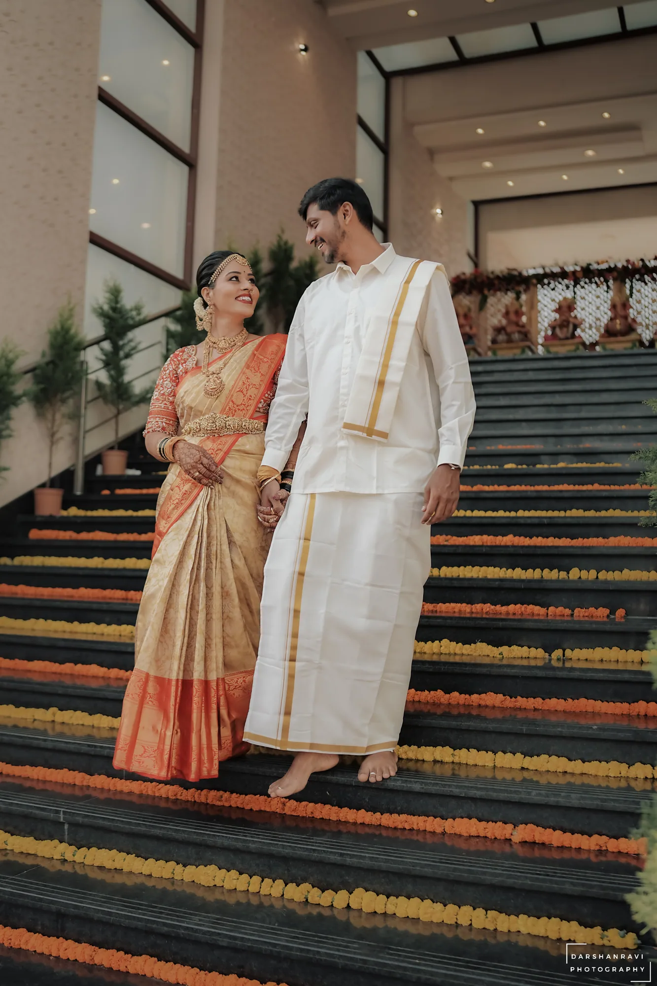 Sangeetha & Uday — photographed by Darshan Ravi Photography