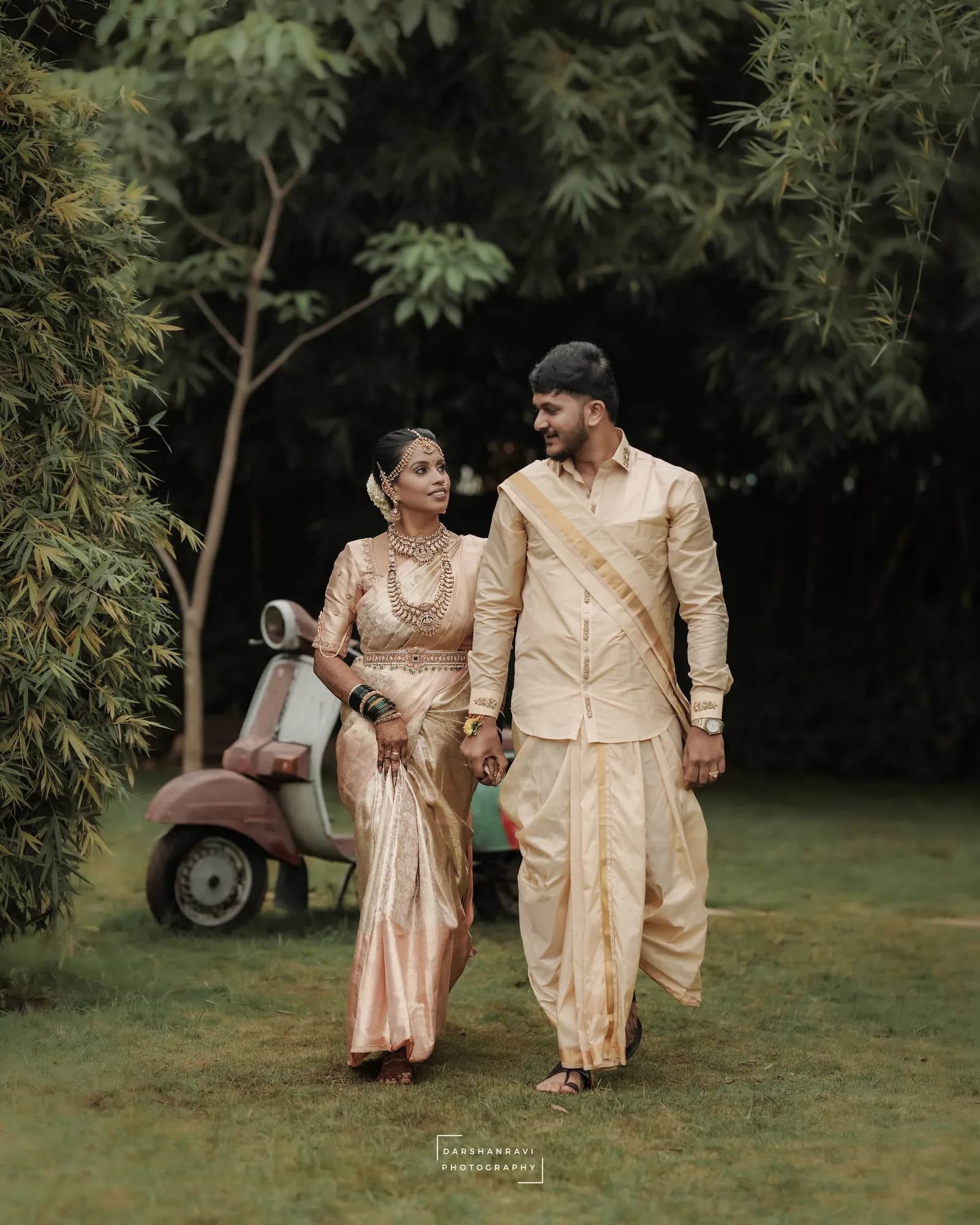 Sharath & Yogeetha — photographed by Darshan Ravi Photography