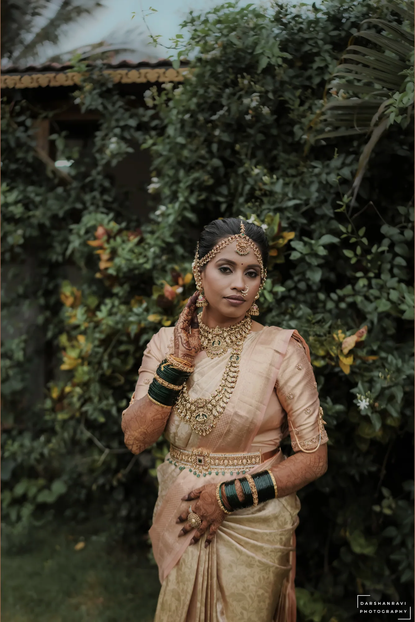 Sharath & Yogeetha — photographed by Darshan Ravi Photography