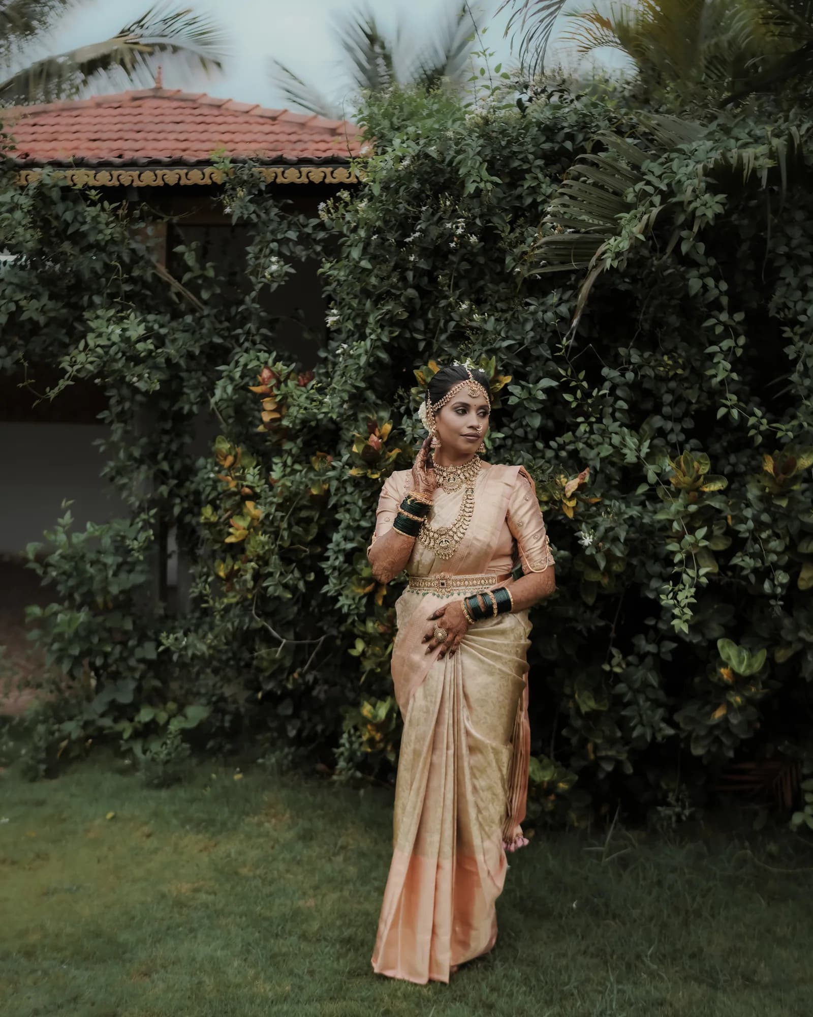 Sharath & Yogeetha — Muhurtham, photographed by Darshan Ravi Photography