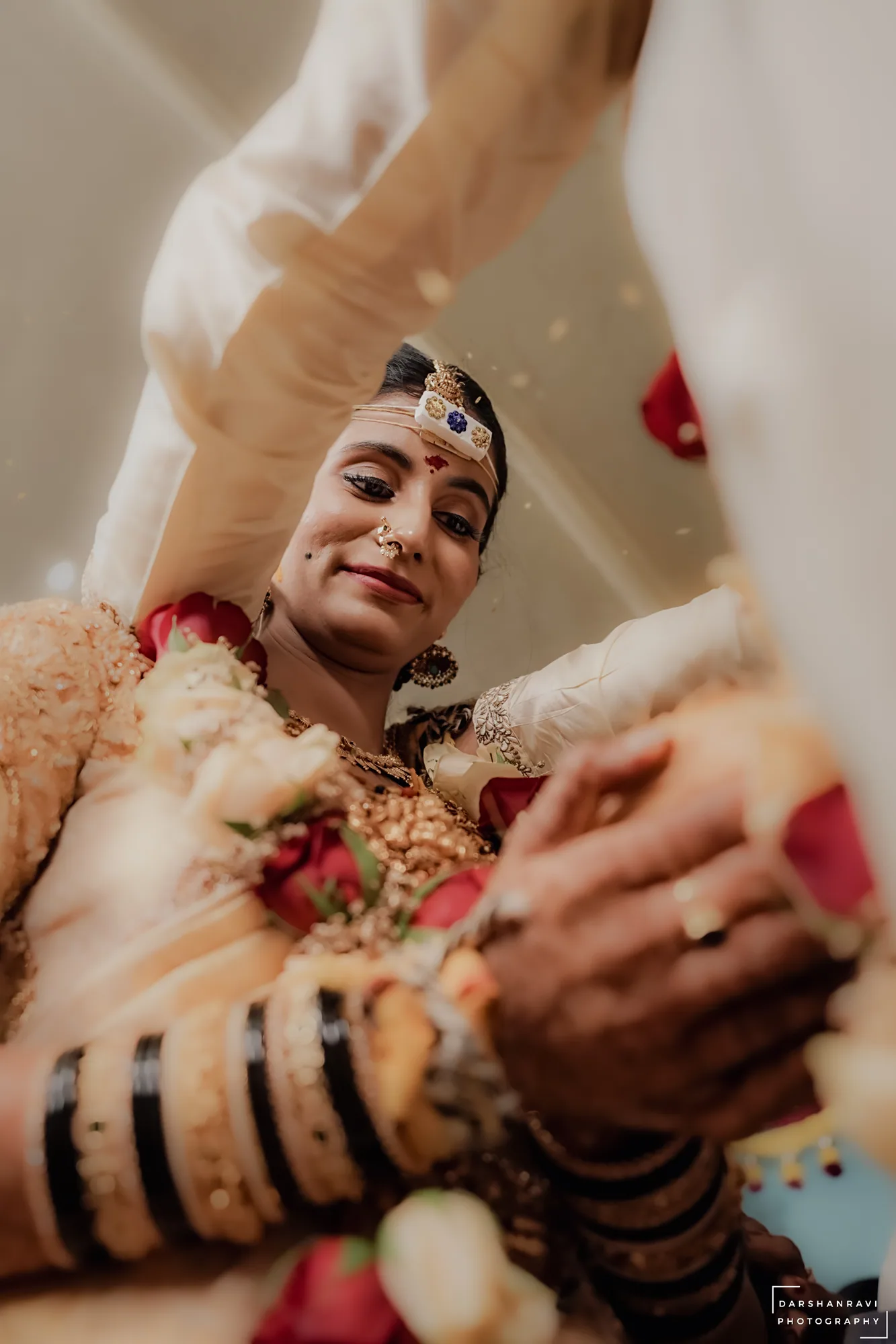 Snehaja & Gowtham — Muhurtham, photographed by Darshan Ravi Photography