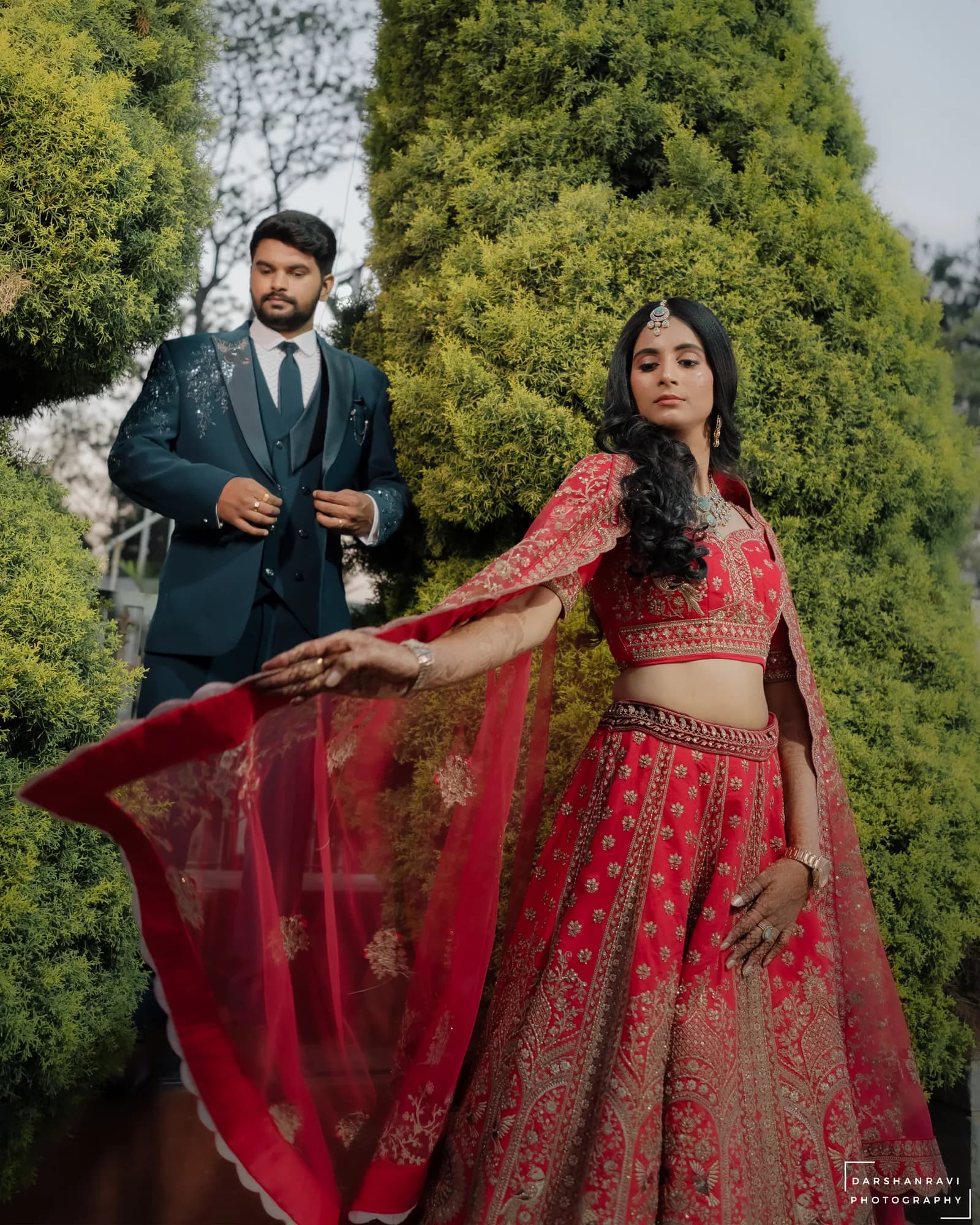 Snehaja & Gowtham — Reception, photographed by Darshan Ravi Photography