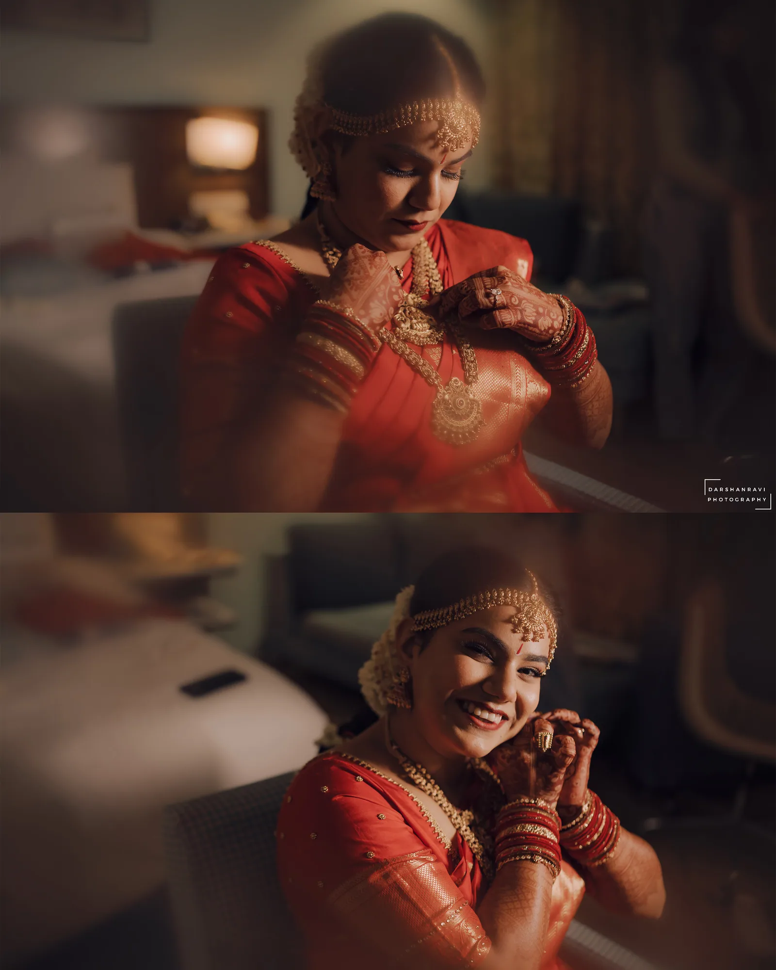 Tanvi & Nikhil — Muhurtham, photographed by Darshan Ravi Photography