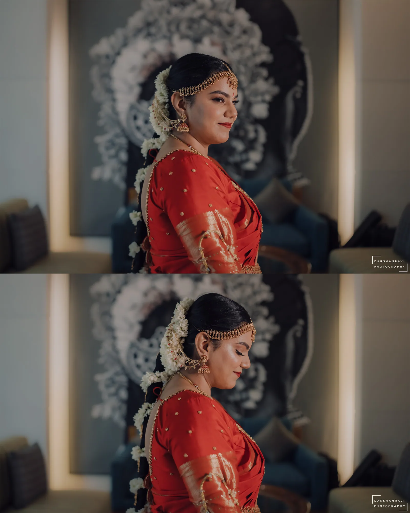 Tanvi & Nikhil — Muhurtham, photographed by Darshan Ravi Photography