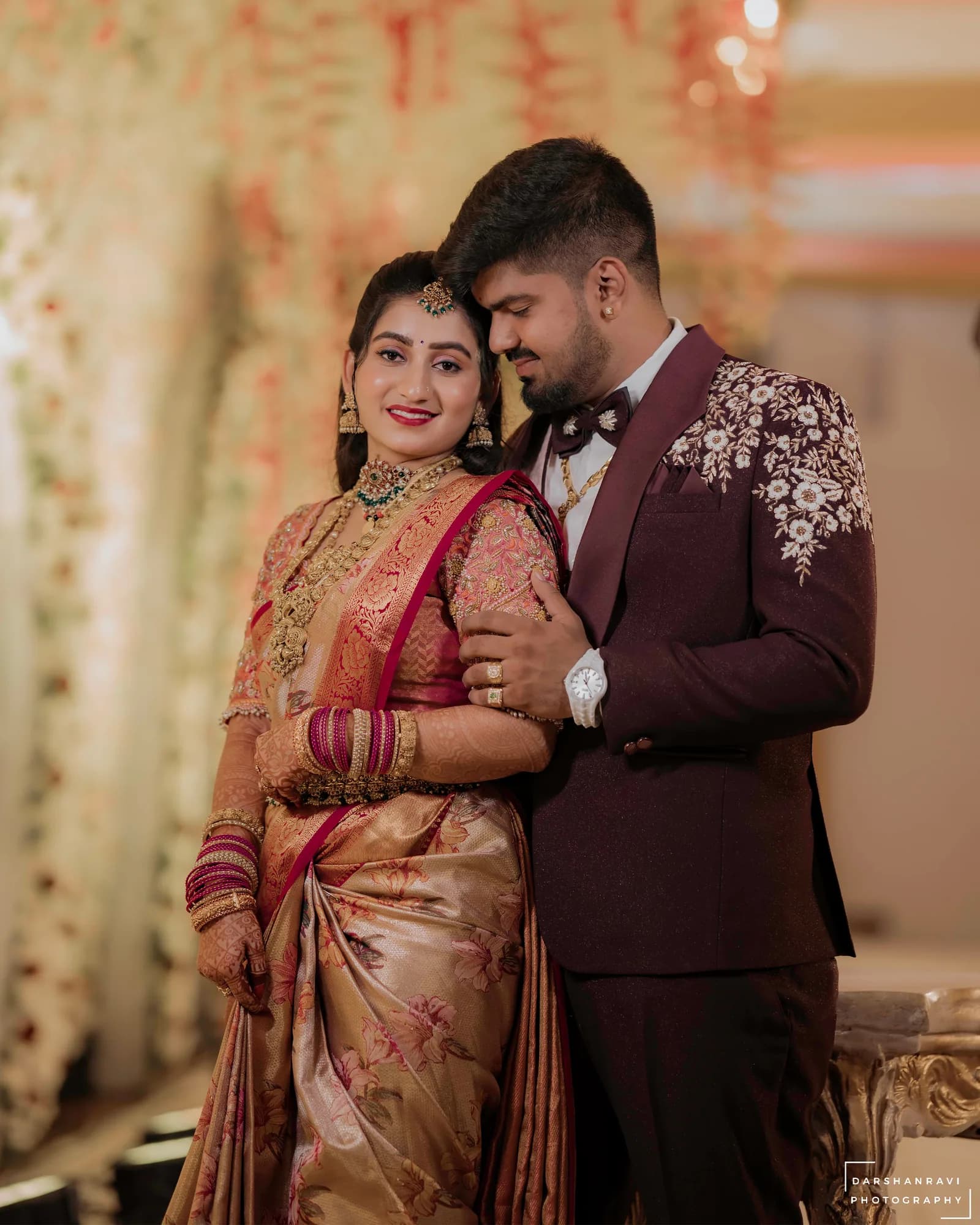 Varun & Pallavi — Reception, photographed by Darshan Ravi Photography