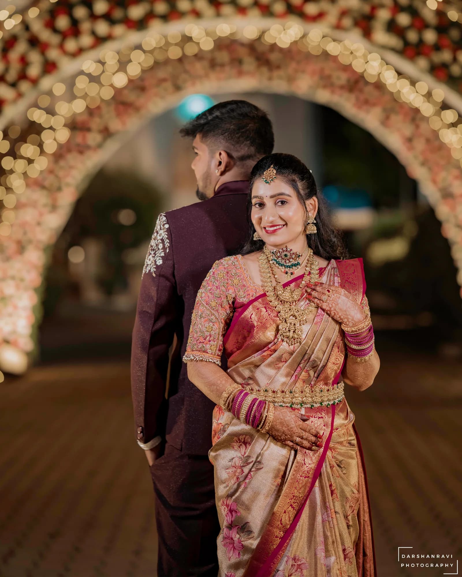 Varun & Pallavi — Reception, photographed by Darshan Ravi Photography